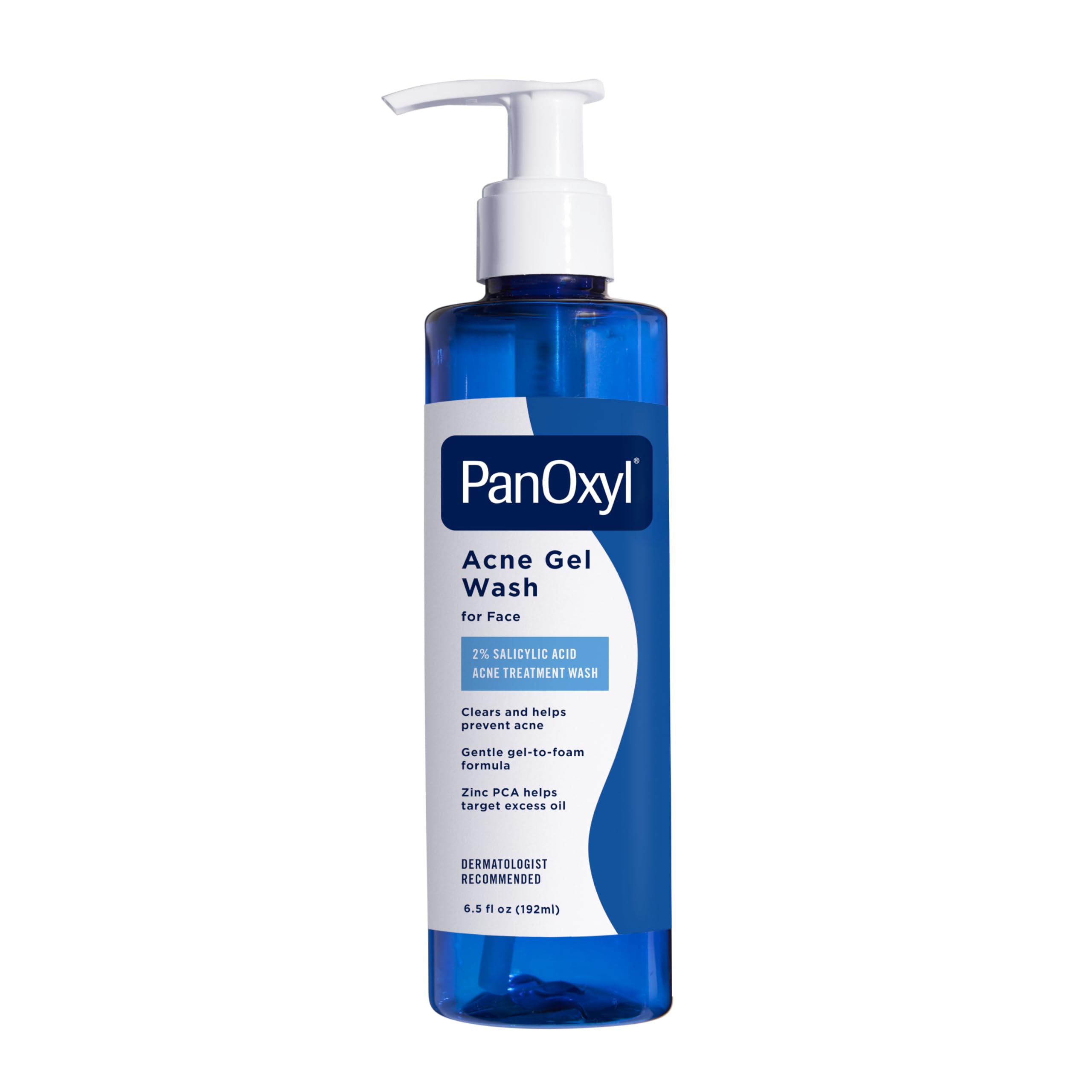 PanOxyl Acne Gel Wash, 2% Salicylic Acid, For Face, 6.5 fl oz